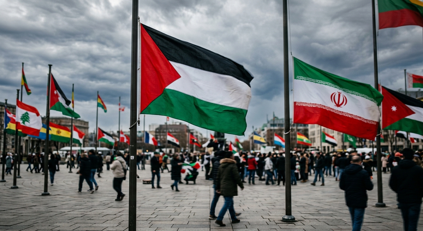 Flags and tensions
